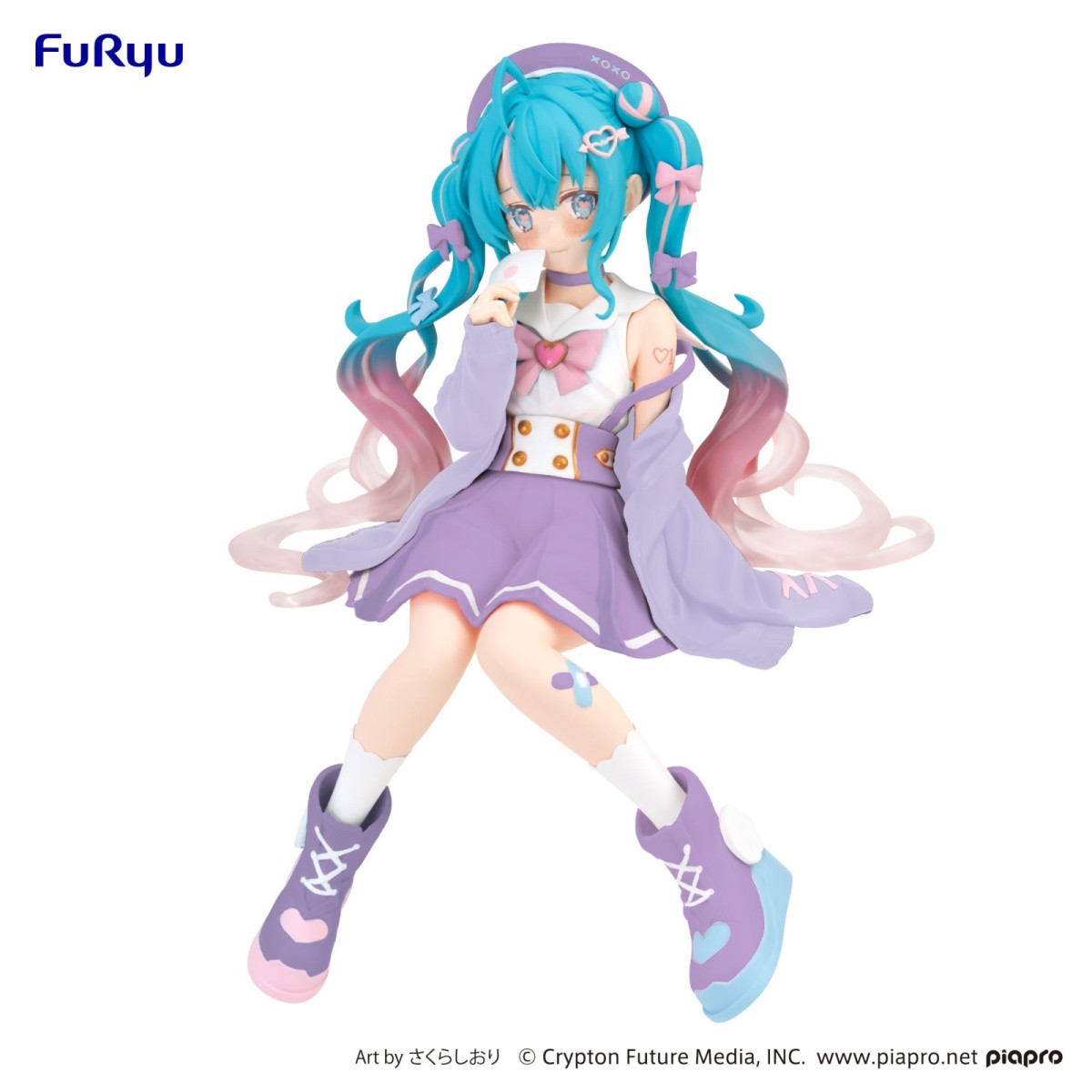 Hatsune Miku Noodle Stopper Figure Hatsune Miku Love Sailor Purple ...