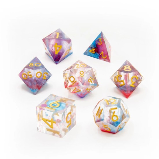 TTD Arcane Cyclone Sharp Edge Dice 7 Piece Set