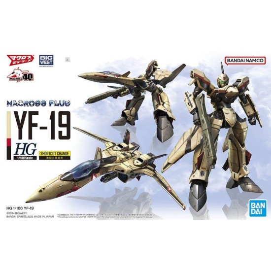 Bandai HG 1/100 YF-19