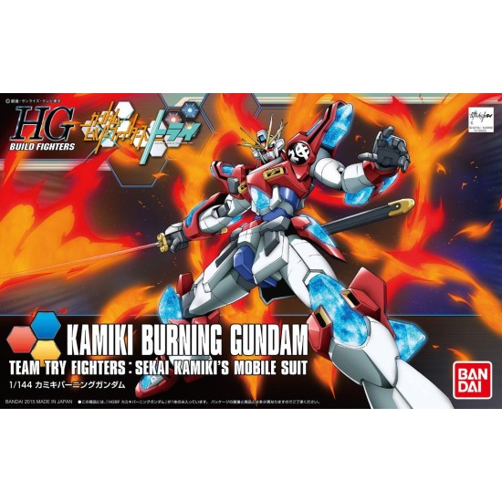 Gunpla HG BF 1/144 Kamiki Burning Gundam