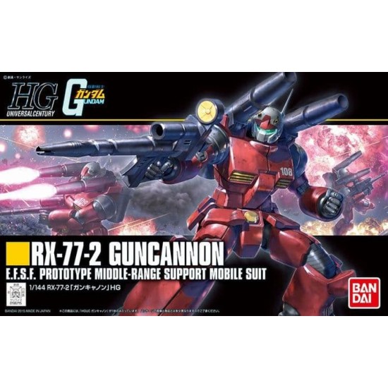 Gunpla HG UC 1/144 Guncannon (Revive Ver.)