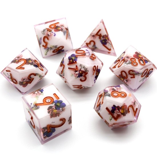 TTD Natures Remedy Art Core Dice 7 Piece Set