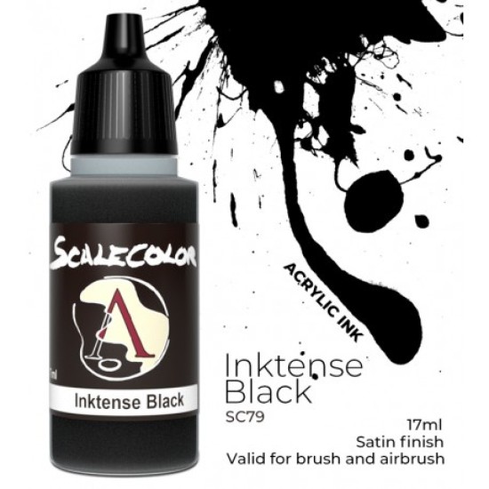 Scalecolor Inktense Black