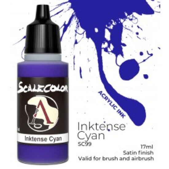 Scalecolor Inktense Cyan