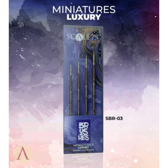 Scalecolor Miniatures Luxury Brushes
