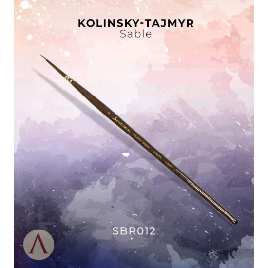 Scalecolor Miniatures Luxury Kolinsky Tajmyr Sable Brush 0